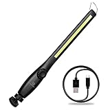 Renogy Arbeitsleuchte LED Handleuchte 700 Lumen Handlampe Akk Taschenlampe Led Werkstattlampe COB Inspektionsleuchten mit Haken Magnethalter für Auto Reparatur Werkstatt Camping