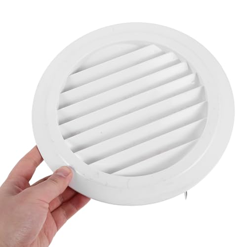 Rejilla de ventilación redonda de ABS 184 mm con malla integrada 5