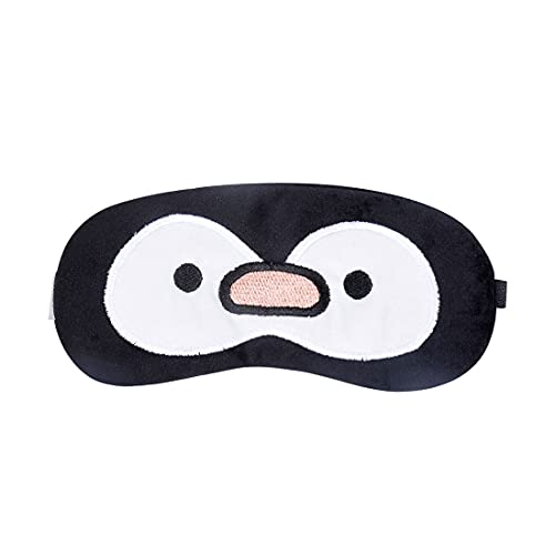 Image of MINISO Lovely Animal Lovely Animal Soft Eye Masks with for Travelling Sleep(Penguin)