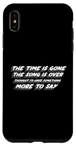 The Time Is Gone The Song Is Over | Dark Side of Pink �X�}�z�P�[�X iPhone XS Max �p