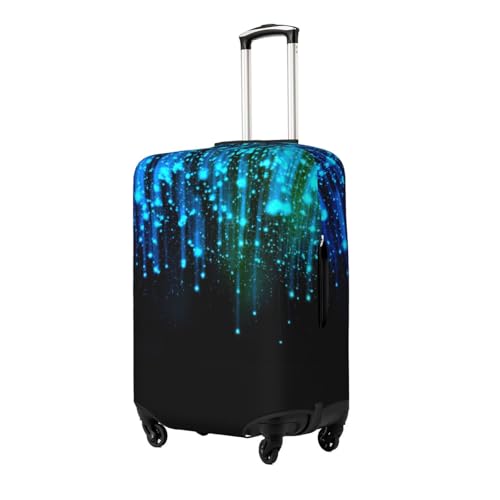Blue Line Print Luggage Suitcase Cover Protector Luggage Washable Covers With Concealed Zipper2
