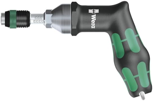 Image of WERA 05074717001 Series 7400 Kraftform Pistol Handle, pre-Set Adjustable Torque Screwdrivers (3.0-8.8 Nm) with Rapidaptor Quick-Release Chuck, Art. no. 7462 x 3.0 Nm x 3.0-6.0 Nm