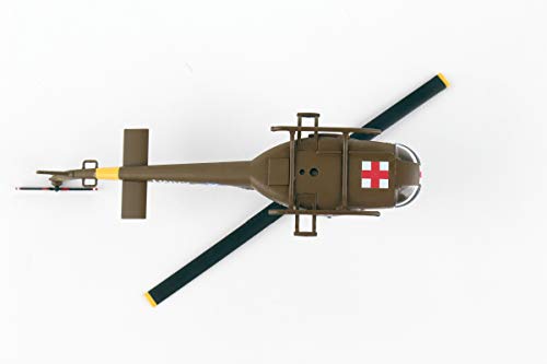 Daron Worldwide Trading Postage Stamp Uh-1 Huey Medevac Us Army Vehicle (1/87 Scale) #TOP6