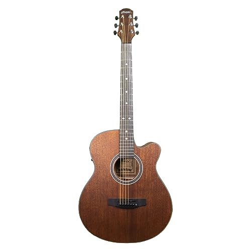 Image of Hertz Electro Acoustic Guitar HZA 7000 MGO Mahogany