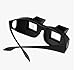 Valuu Lazy Glasses Bed Prism Glasses Spectacles Horizontal High Definition Glasses Prism Periscope Lie Down Eyeglasses for Reading and Watch TV in Bed Unisex