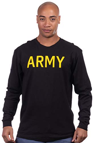 Army PT Style Shirt | U.S. Military Physical Training Infantry Workout Long Sleeve T-Shirt2