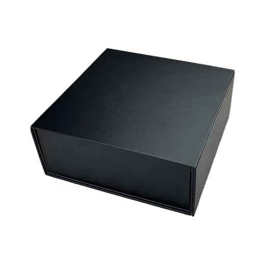 Caixa de Presente Preta Rígida Quadrada 18x18x7cm Modelo Super Luxo Fechamento Magnético com Imã Embalagem Premium Para Presentes Kits e Brindes