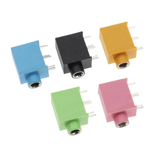Connecteur de casque PJ215 stéréo 3.5mm, finition précise pour une acoustique pure