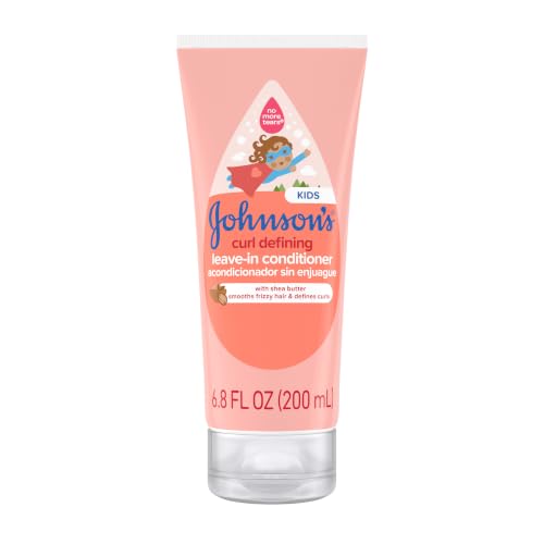 Johnson's Kids Curl Defining Leave-In Conditioner, 6.8 fl. oz