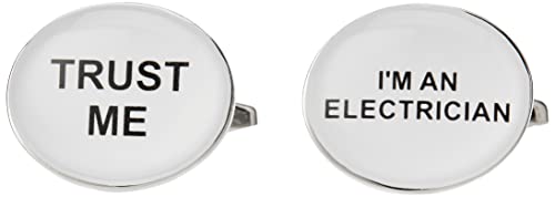 Mancuernillas para hombre RGT Trust Me I Am an Electrician miniatura 2