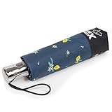 Isotoner X-tra - Paraguas antivuelco sólido ultra resistente al agua, ST