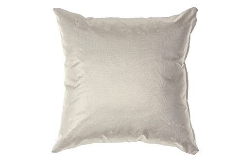 Coussin imperméable pour Chaise Multifonctionnel Coussin décoratif Intérieur / Extérieur Coussin Dossier (50x50. Crème) Cover