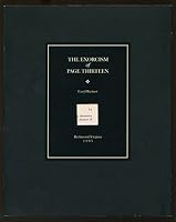 The Exorcism of Page Thirteen 0963812912 Book Cover