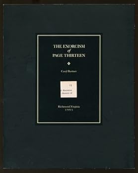 Paperback The exorcism of page thirteen Book