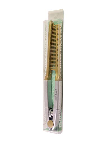 Peine para alisar y peinar cabello PURECODE Luxe miniatura 2