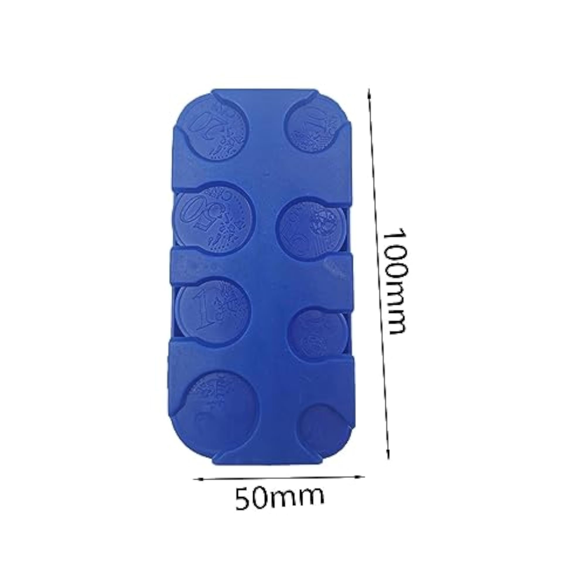 Coin Holder Euro Storage Organizer Box for Coin Collection