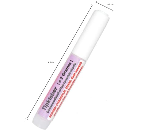 Nagelkleber Nailfun 3 Stück Tipkleber 2g für professionelle Anwendungen