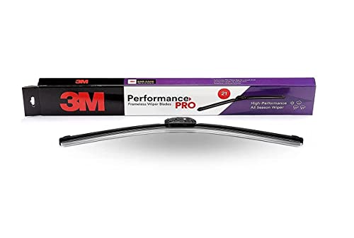 Image of 3M Performance Pro Frameless Wiper Blade - 21 inch | Curve design for smooth and quiet wiping
