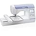 Brother Embroidery Machine, PE800 5” x 7”, Embroidery-Only Machine with Color Touch LCD Display, USB Port, 11 Lettering Fonts, and 138 Built-In Designs