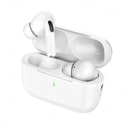 Wireless Earbuds, Bluetooth 5.3 in Ear Headphones, Noise Cancelling Wireless Earphones, Ergonomic Design, Touch Control Headphones for iPhone/Android/IOS in White