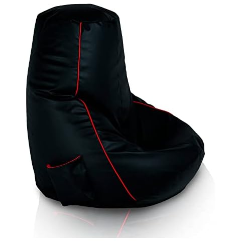 Italpouf Puff Pera Gamer con Relleno Incluido Cover