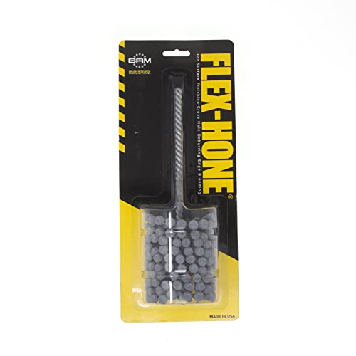 Image of Brush Research BC214800 Flex-Hone, 2-1 /4 inch (57.2mm) Diameter, 800 Grit, Silicon Carbide, for Mild Steel, Stainless Steel, Cast Iron and Softer Ferrous Materials