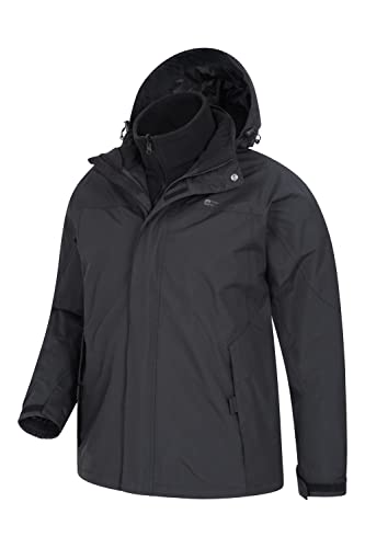 Mountain Warehouse Thunderstorm Uomo giacca 3 in 1...