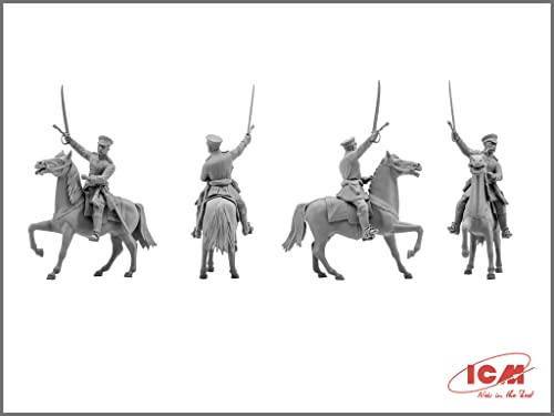 Kit de modelo plástico ICM Infantería Prusiana 1:35 miniatura 4