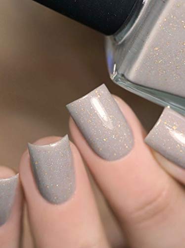 Image of ILNP Sandcastle - Sandy Beige Holographic Nail Polish
