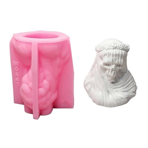 YIGZYCN Silicone Mold for Resin Figurine Bride Sturdy Silicone Squeeze Mould Set Craft Supplies for Kids Creativity and Home Decoration