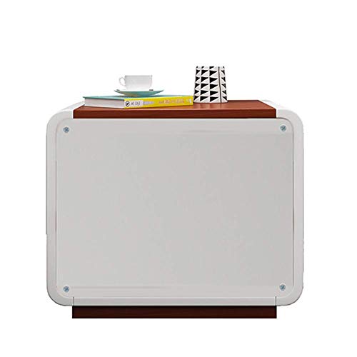 Table de chevet moderne compacte avec tiroirs pour optimiser l'espace du lit - 5