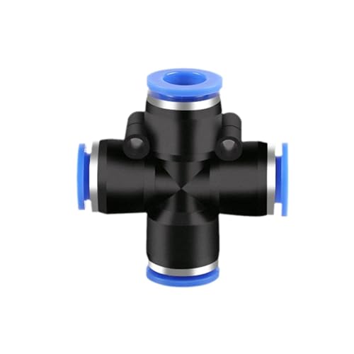 Raccord rapide à air 6mm étanche pour tuyau pneumatique PZA
