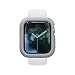 RhinoShield Bumper Case for Apple Watch Series 5/4 [ 44mm ] Slim Protective Cover, Lightweight and Shock Absorbent - Platinum Gray
