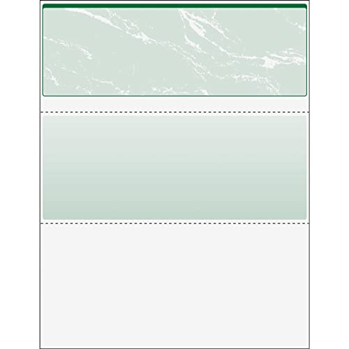 Docugard Green Marble Top Check, 8.5 X 11 Inches, 24 Lb, 500 Sheets, 1 Check Per Sheet (04502) #TOP2