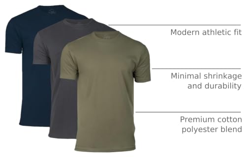 Image of True Classic Mens T-Shirts - Short Sleeve Crew