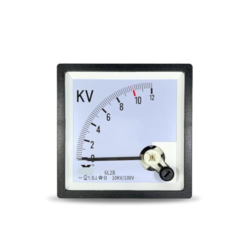 Voltmètre haute tension AC 6L2B 3kV avec entrée 100V pour tableau électrique industriel