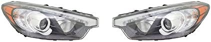 Rareelectrical New Pair Of Headlights For Kia Forte 2015-2016 92102-A7221 92102A7221 Ki2502200