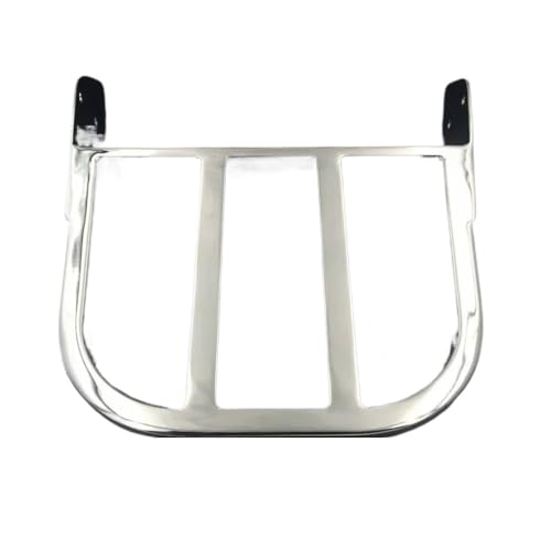 Porte-bagages moto robuste finition chrome pour Aero et Spirit