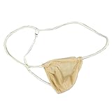 FORNY Mens Lingerie Panties G String Mini Sexy Bulge Adjustable Thongs Underwears (New 3)