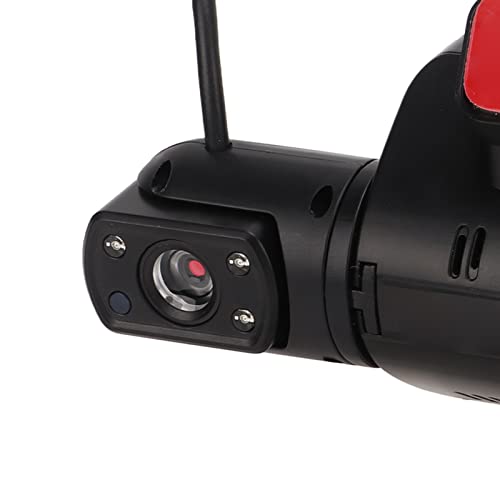 Dash Cam Full HD Dual Dashboard Car Camera, 170 Wide Angle Video Recorder Car Driving Recorder, com