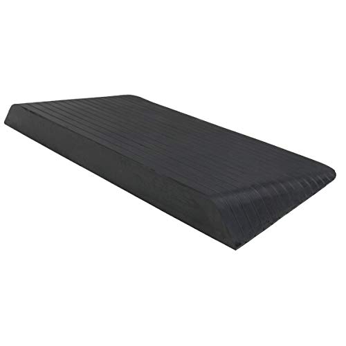 Rampa antideslizante para silla de ruedas de Liekumm de goma, rampa para...