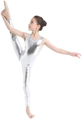 TiaoBug Body da Ginnastica Artistica Bambina Vestito da Balletto