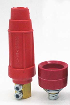 Gimax Welding machine quick connector Chinese DKJ-16 35 50 70 95 welding wire fast plug socket thick copper - (Color: DKJ-70 red)