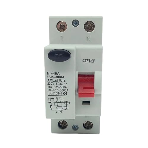 Borne EV : Disjoncteur différentiel 2P 32A 30mA Type B