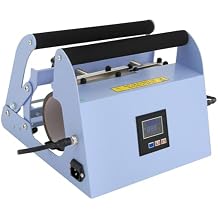 Automatic Tumbler Heat Press, Tumbler Heat Press Machine with 40oz Capacity, Adjustable Temperatures and Time, Tumbler Heat Press for Tumblers, Mug, Glasses, Jar