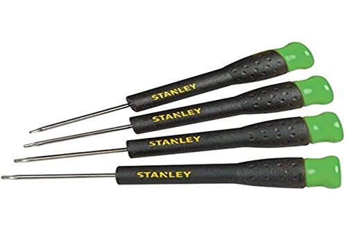 Stanley STHT0 62630   Juego 4 destornilladores fijos Torx. T6, T7, T8 y T9