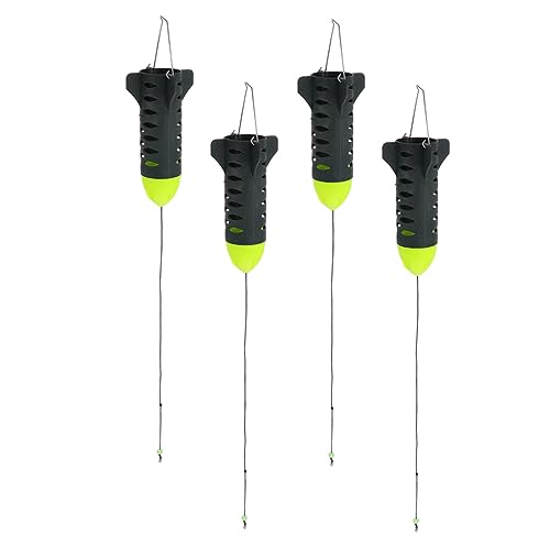 INOOMP 4Pcs Acessórios De Pesca Ferramenta De Pesca Alimentador De Pesca Cesta Iscas Gaiola Cesta Is