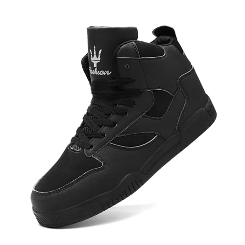 Men's Fashion High Top Sneakers Casual Walking Shoes