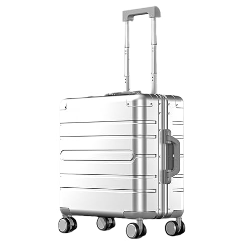 18 inch All Aluminum Magnesium Hardside Carry on Luggage,