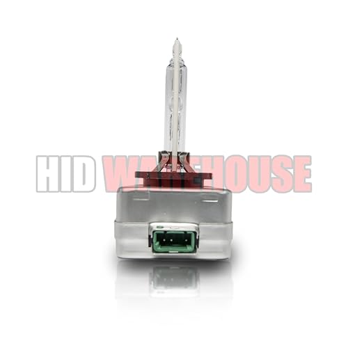 Image of AC HID Xenon Replacement Bulbs - D3S / D3R / D3C - 6000K Light Blue (1 Pair) (Metal Base)